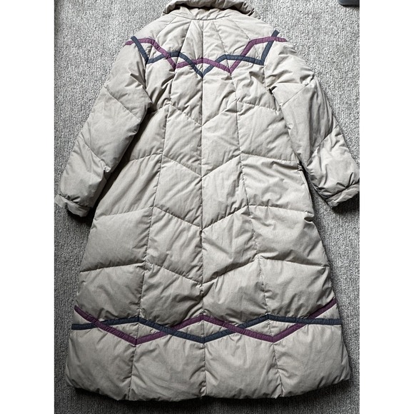 Vintage 70s Puffer Puffy Bubble Down Fill Insulated Long Quilted Coat Womens L‎ - Picture 13 of 13